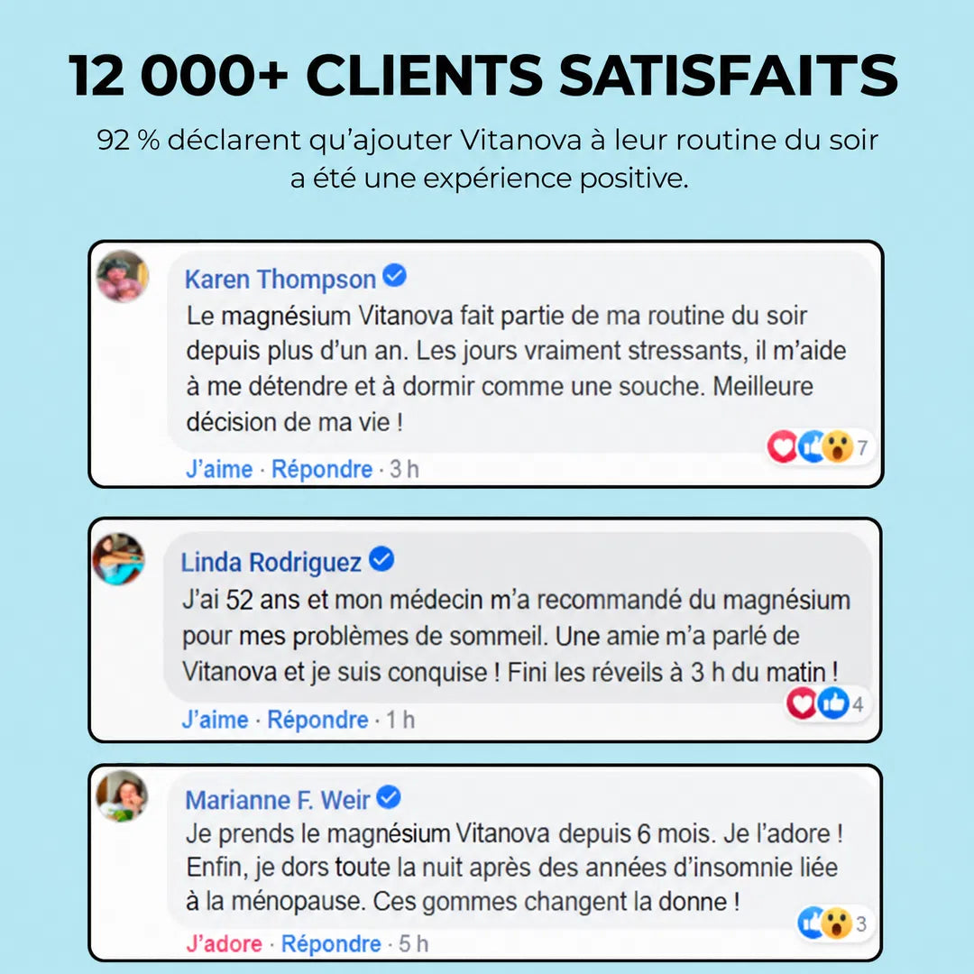 Vitanova Bonbons gélifiés au bisglycinate de magnésium