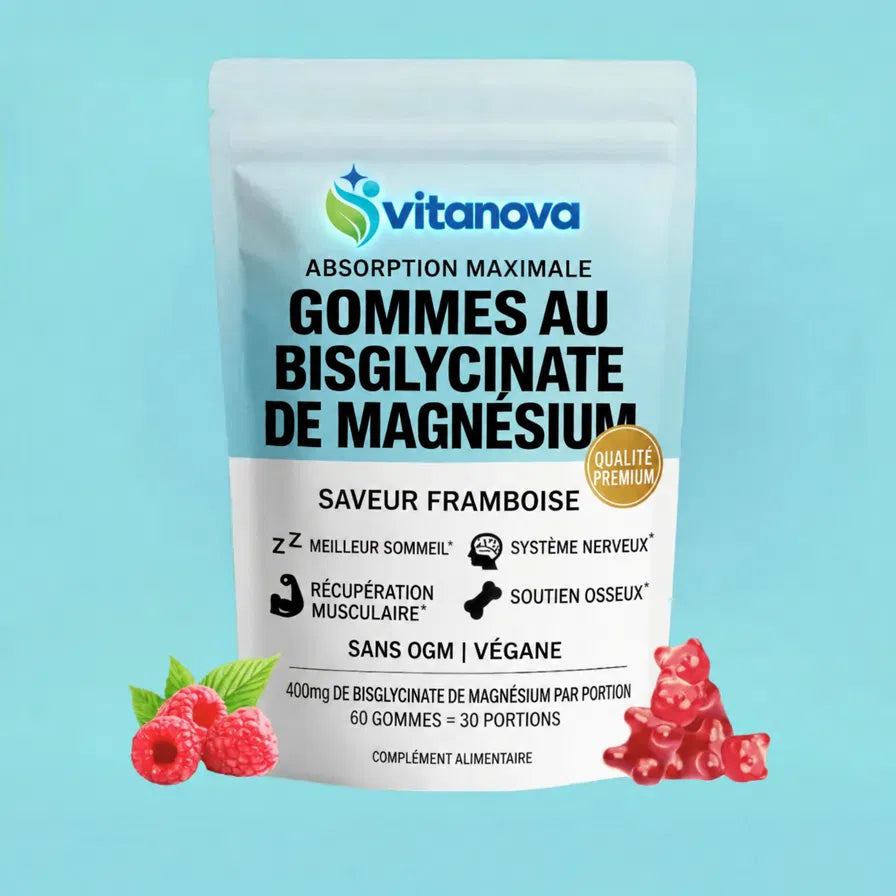 Vitanova Bonbons gélifiés au bisglycinate de magnésium