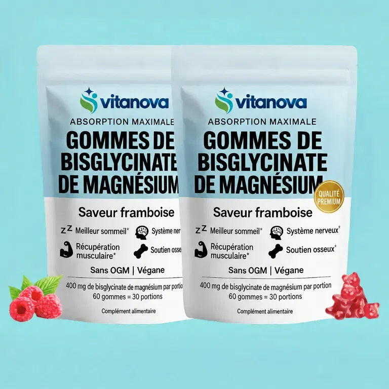 Vitanova Bonbons gélifiés au bisglycinate de magnésium